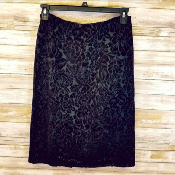 cut loose Skirts Cut Loose Burnt Velvet Skirt Xs Poshmark